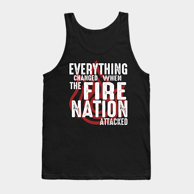 Everything Changed Tank Top by queennerdco